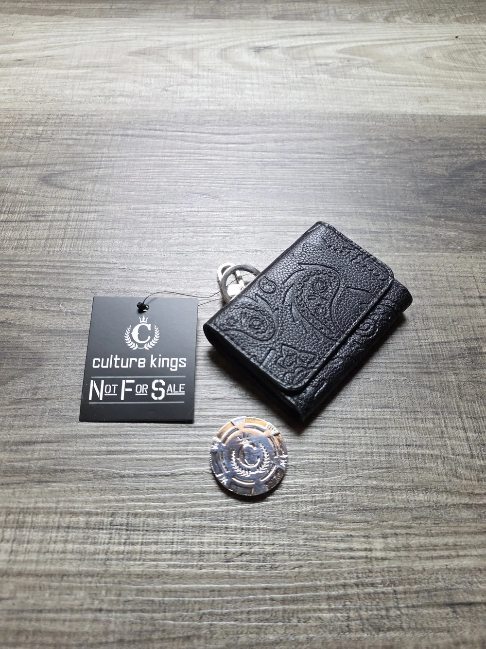 Culture Kings Not For Sale Wallet With Challenge Coin